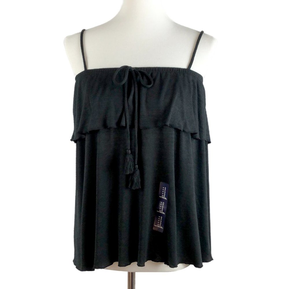 Gap Ruffle Spaghetti Strap Tank (NWT)